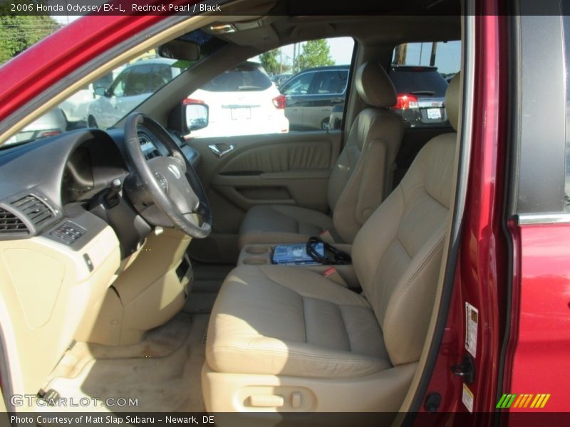 Redrock Pearl / Black 2006 Honda Odyssey EX-L