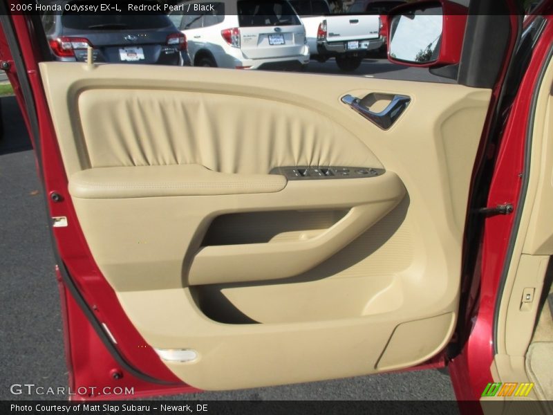 Redrock Pearl / Black 2006 Honda Odyssey EX-L