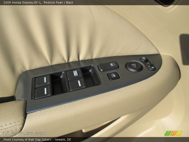 Redrock Pearl / Black 2006 Honda Odyssey EX-L