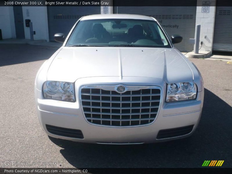 Bright Silver Metallic / Dark Slate Gray 2008 Chrysler 300 LX