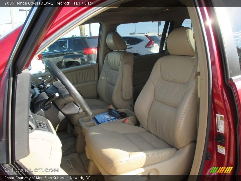 Redrock Pearl / Black 2006 Honda Odyssey EX-L