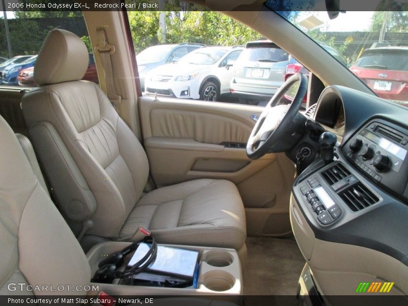 Redrock Pearl / Black 2006 Honda Odyssey EX-L
