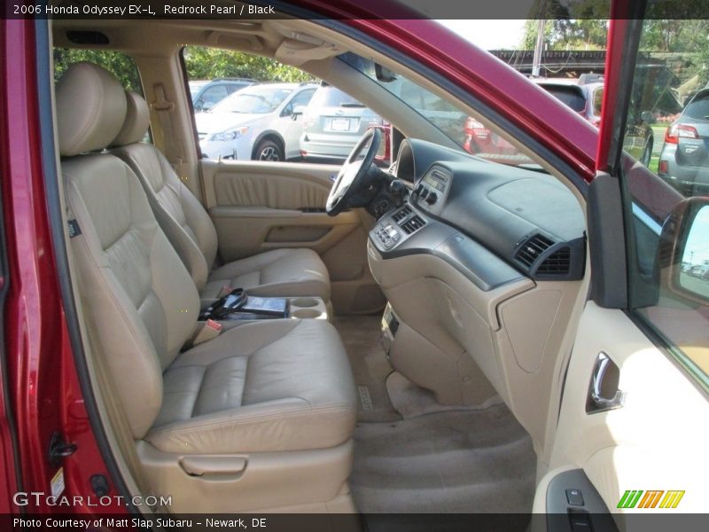 Redrock Pearl / Black 2006 Honda Odyssey EX-L