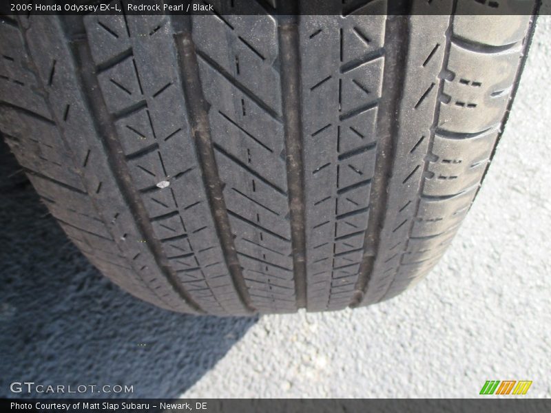 Redrock Pearl / Black 2006 Honda Odyssey EX-L