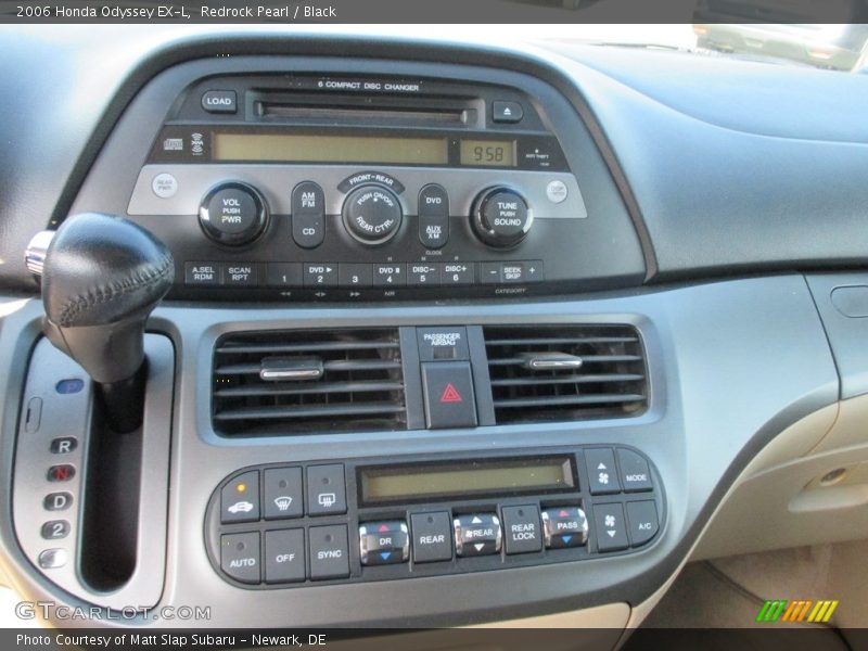 Redrock Pearl / Black 2006 Honda Odyssey EX-L