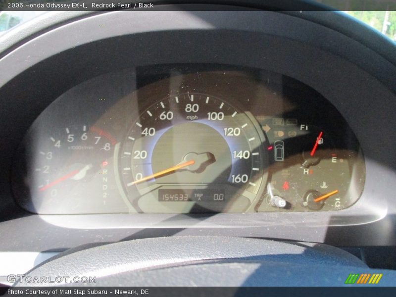 Redrock Pearl / Black 2006 Honda Odyssey EX-L