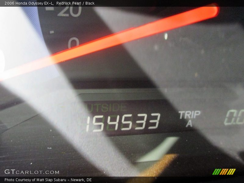 Redrock Pearl / Black 2006 Honda Odyssey EX-L