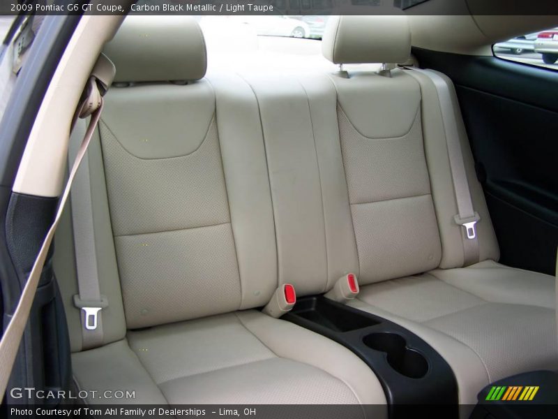 Carbon Black Metallic / Light Taupe 2009 Pontiac G6 GT Coupe