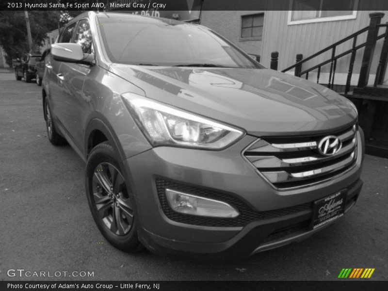 Mineral Gray / Gray 2013 Hyundai Santa Fe Sport AWD