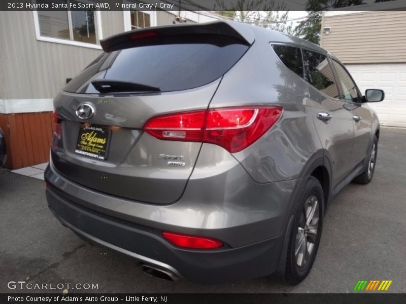 Mineral Gray / Gray 2013 Hyundai Santa Fe Sport AWD