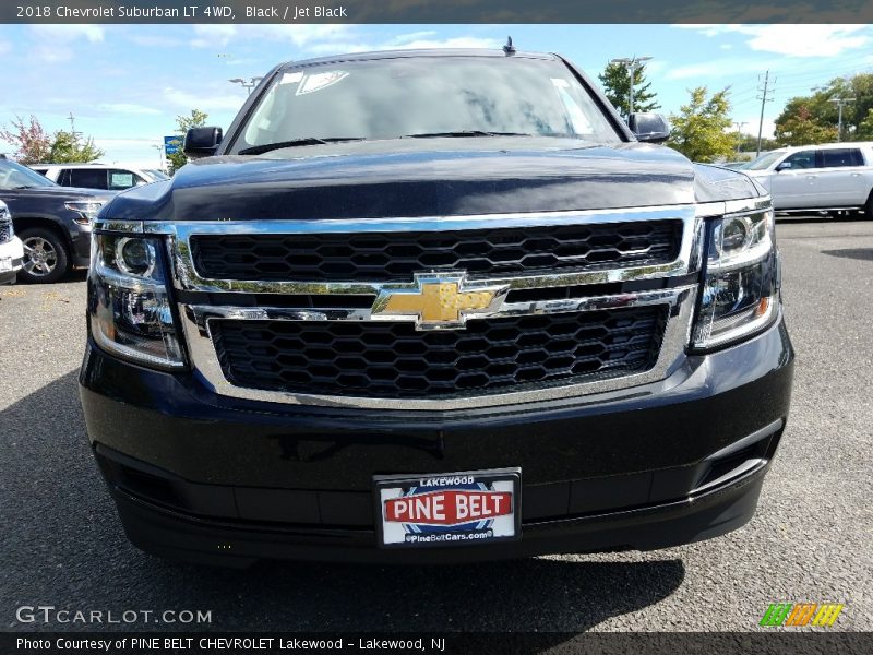 Black / Jet Black 2018 Chevrolet Suburban LT 4WD