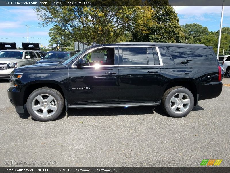  2018 Suburban LT 4WD Black