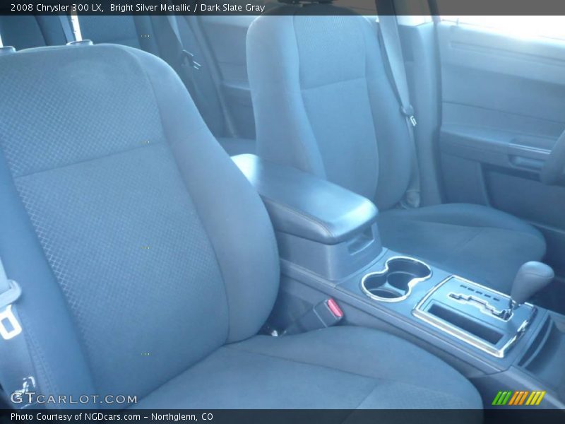 Bright Silver Metallic / Dark Slate Gray 2008 Chrysler 300 LX