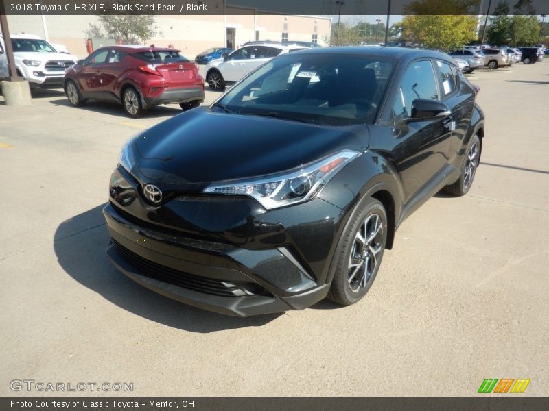 Black Sand Pearl / Black 2018 Toyota C-HR XLE