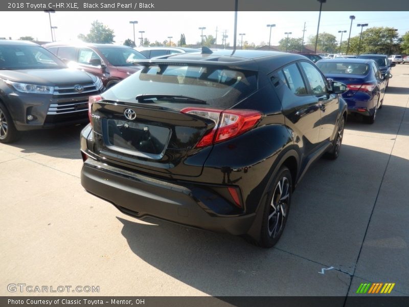 Black Sand Pearl / Black 2018 Toyota C-HR XLE