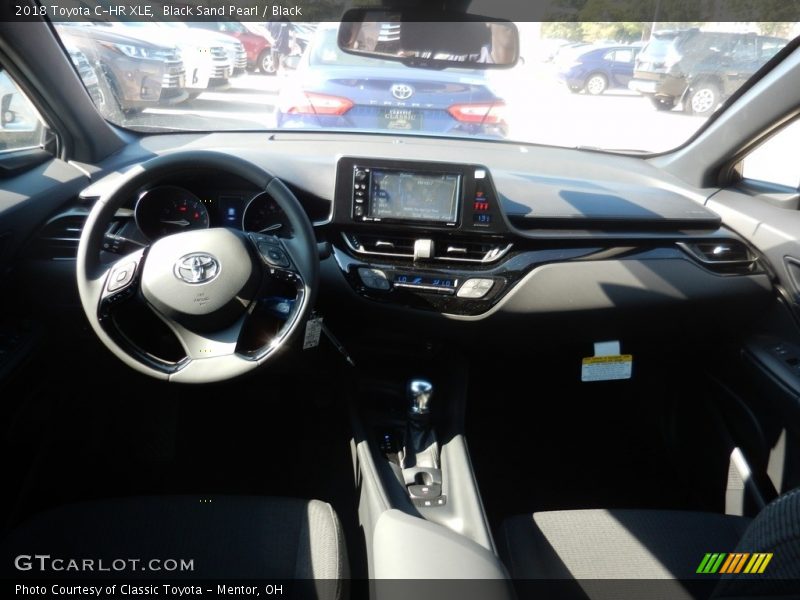 Black Sand Pearl / Black 2018 Toyota C-HR XLE