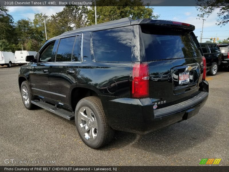 Black / Cocoa/Dune 2018 Chevrolet Tahoe LT 4WD