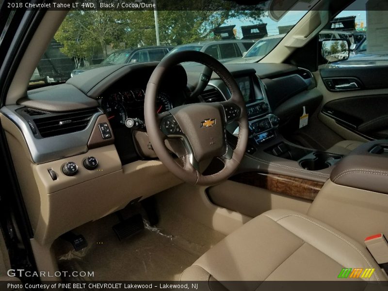 Black / Cocoa/Dune 2018 Chevrolet Tahoe LT 4WD