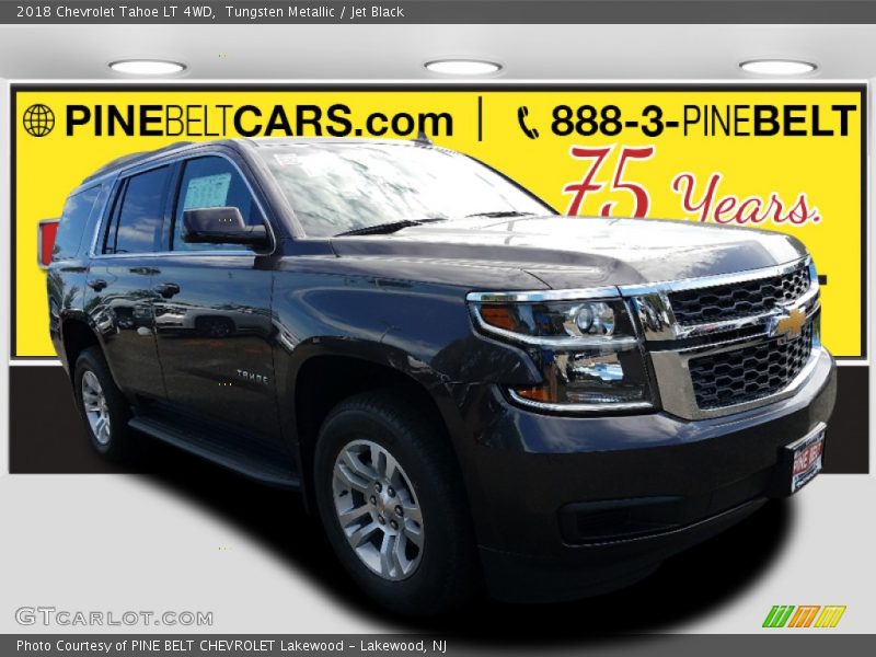 Tungsten Metallic / Jet Black 2018 Chevrolet Tahoe LT 4WD
