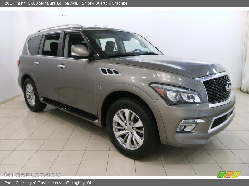 Front 3/4 View of 2017 QX80 Signature Edition AWD