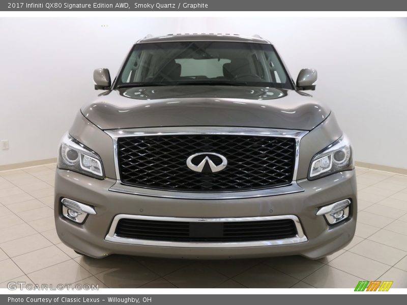 Smoky Quartz / Graphite 2017 Infiniti QX80 Signature Edition AWD