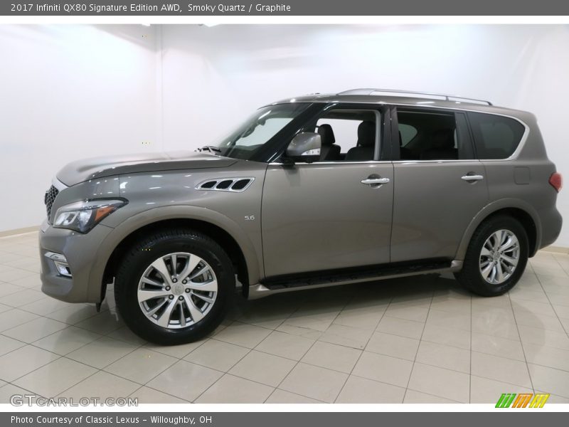 Smoky Quartz / Graphite 2017 Infiniti QX80 Signature Edition AWD