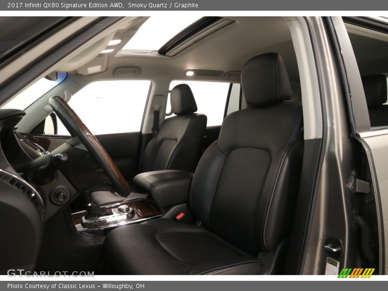 Smoky Quartz / Graphite 2017 Infiniti QX80 Signature Edition AWD