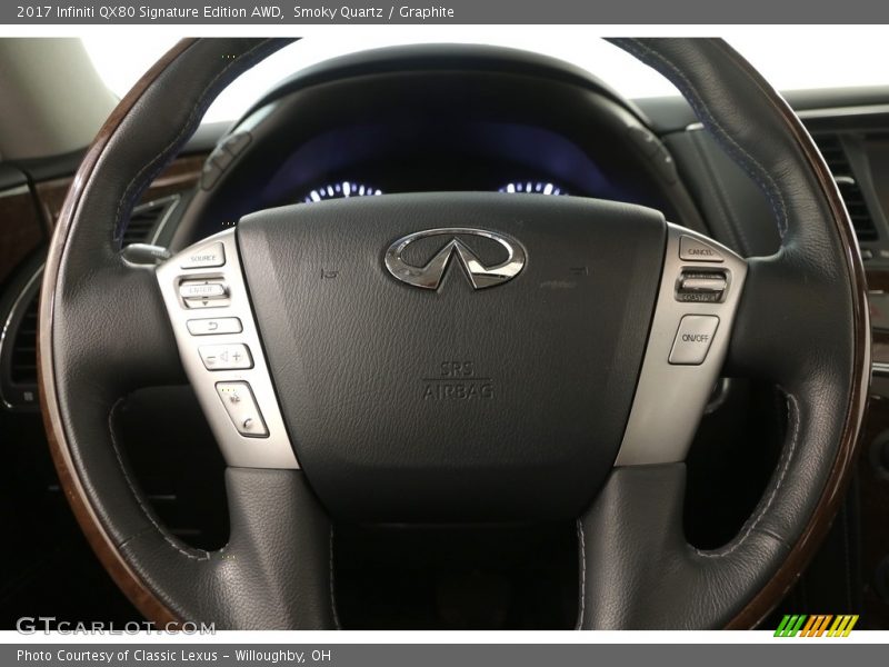 Smoky Quartz / Graphite 2017 Infiniti QX80 Signature Edition AWD