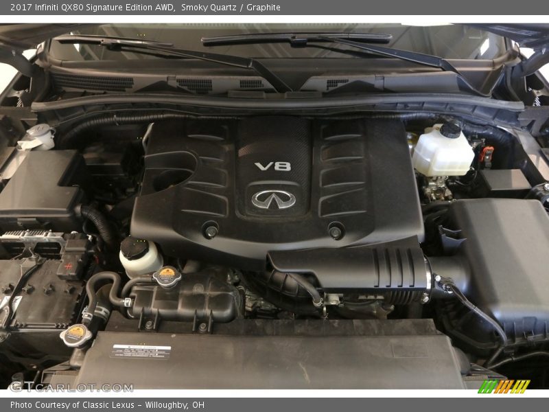 Smoky Quartz / Graphite 2017 Infiniti QX80 Signature Edition AWD