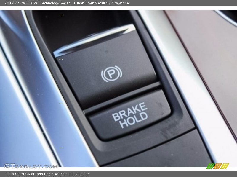 Lunar Silver Metallic / Graystone 2017 Acura TLX V6 Technology Sedan