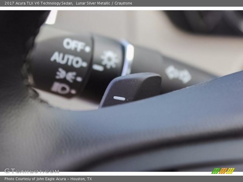 Lunar Silver Metallic / Graystone 2017 Acura TLX V6 Technology Sedan
