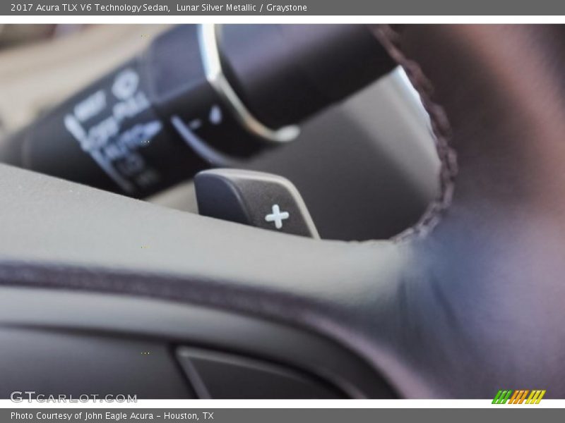 Lunar Silver Metallic / Graystone 2017 Acura TLX V6 Technology Sedan