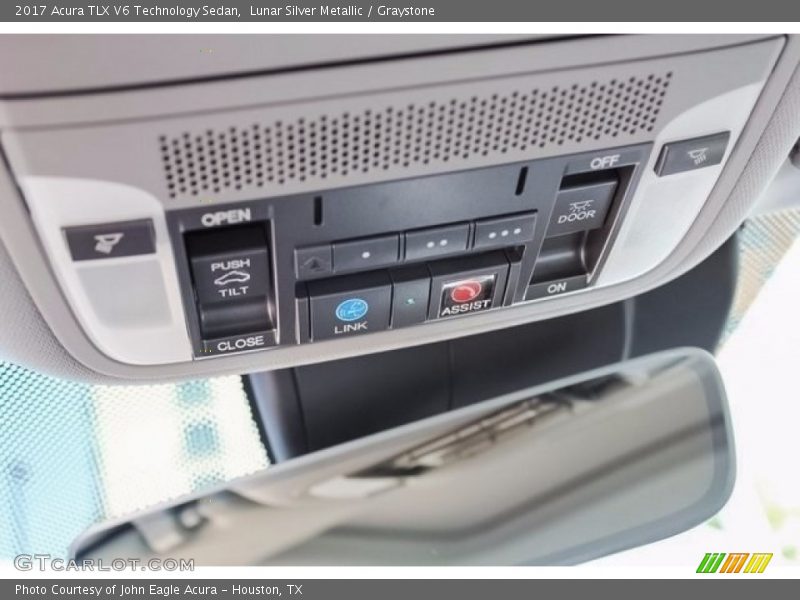 Lunar Silver Metallic / Graystone 2017 Acura TLX V6 Technology Sedan