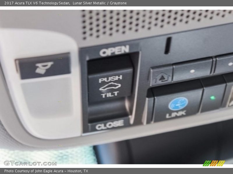 Lunar Silver Metallic / Graystone 2017 Acura TLX V6 Technology Sedan