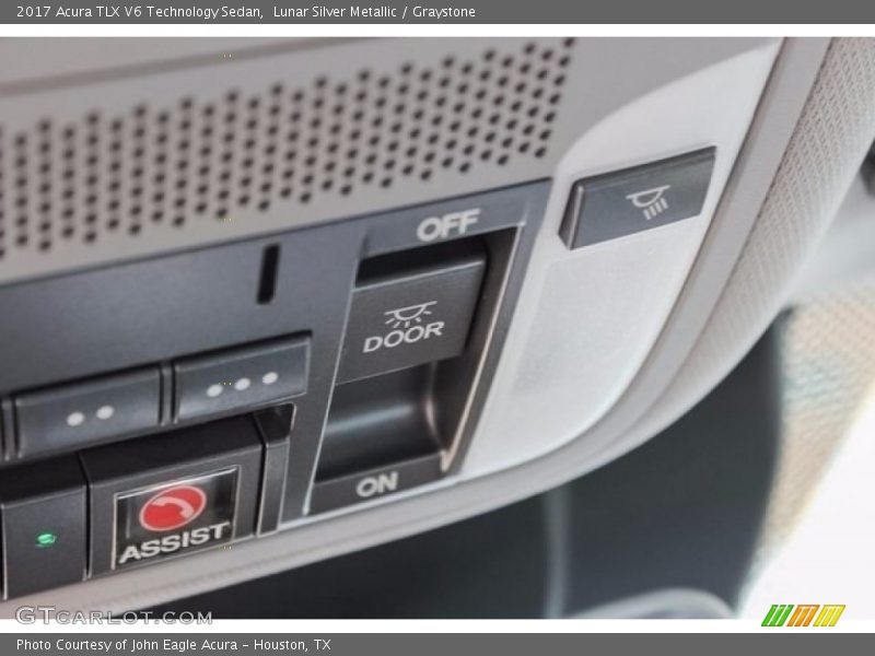 Lunar Silver Metallic / Graystone 2017 Acura TLX V6 Technology Sedan