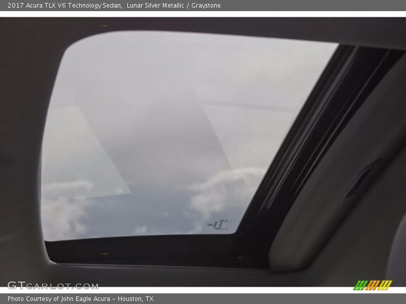 Lunar Silver Metallic / Graystone 2017 Acura TLX V6 Technology Sedan