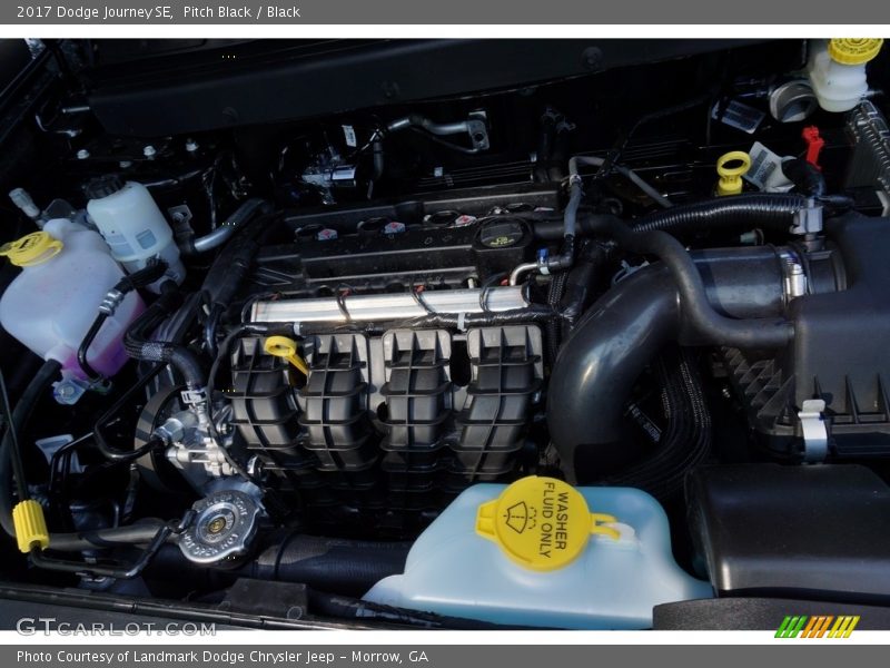 Pitch Black / Black 2017 Dodge Journey SE