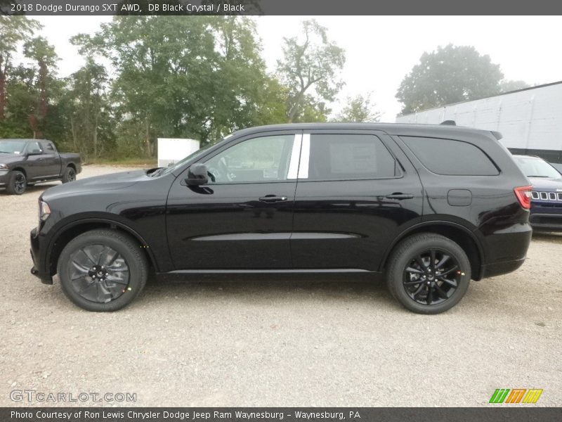 DB Black Crystal / Black 2018 Dodge Durango SXT AWD