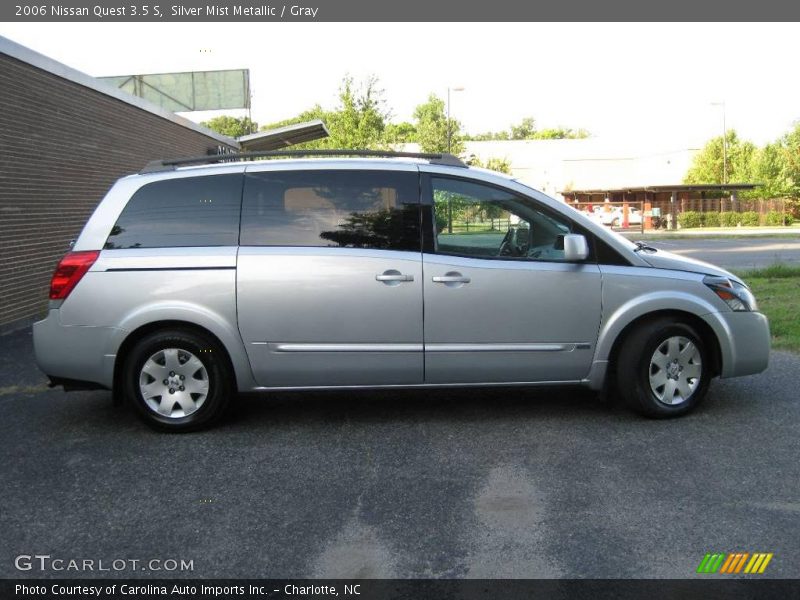 Silver Mist Metallic / Gray 2006 Nissan Quest 3.5 S