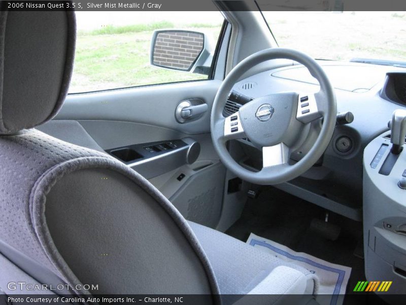 Silver Mist Metallic / Gray 2006 Nissan Quest 3.5 S