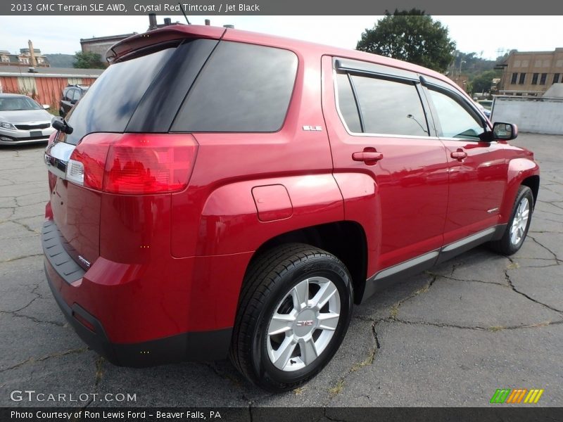 Crystal Red Tintcoat / Jet Black 2013 GMC Terrain SLE AWD