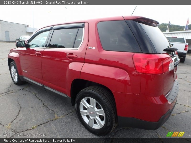 Crystal Red Tintcoat / Jet Black 2013 GMC Terrain SLE AWD