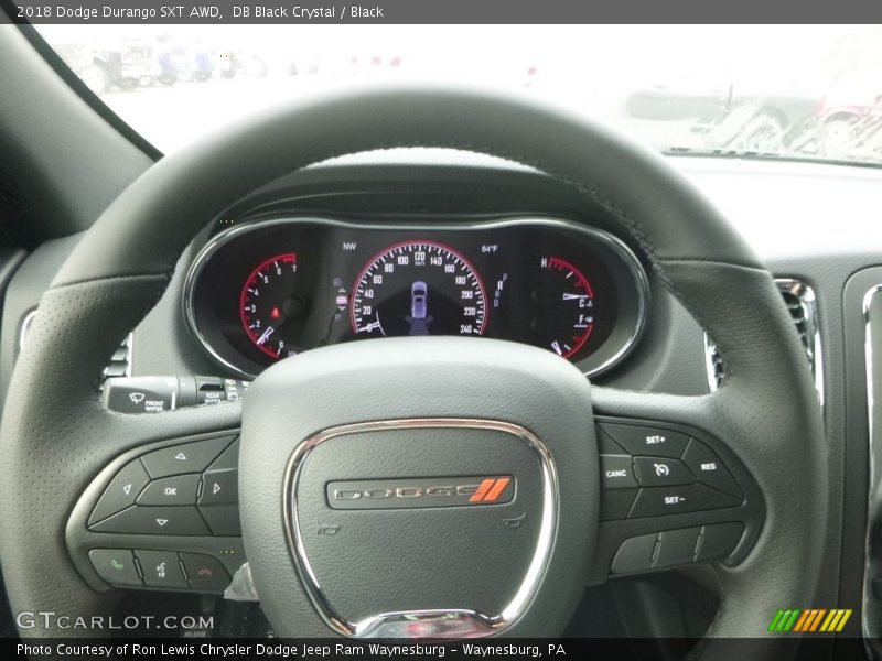 DB Black Crystal / Black 2018 Dodge Durango SXT AWD