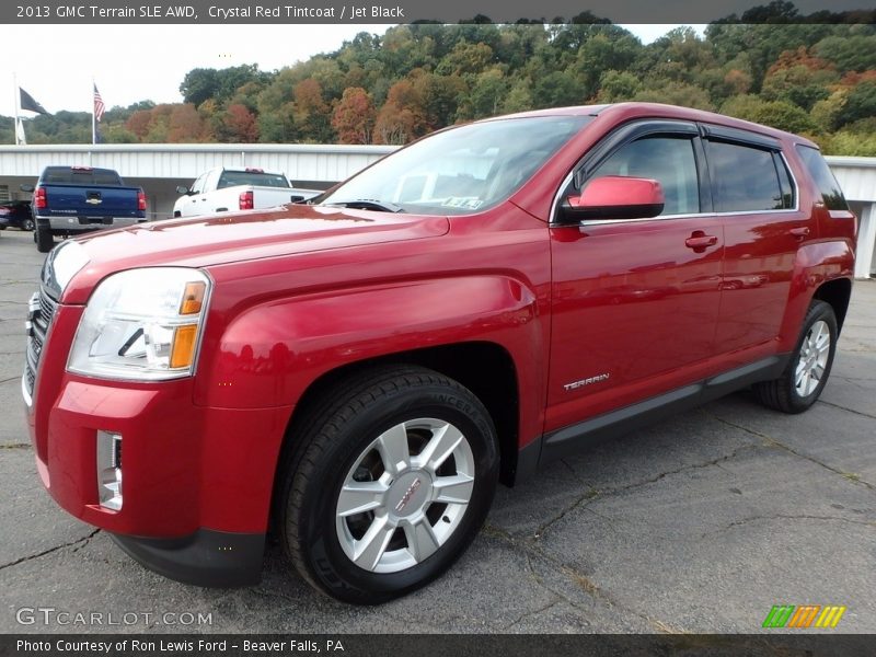 Crystal Red Tintcoat / Jet Black 2013 GMC Terrain SLE AWD