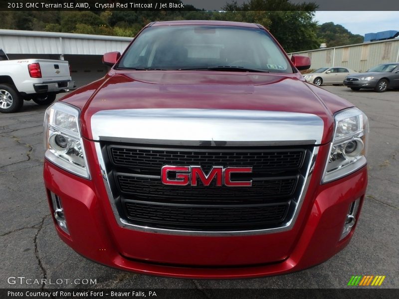 Crystal Red Tintcoat / Jet Black 2013 GMC Terrain SLE AWD