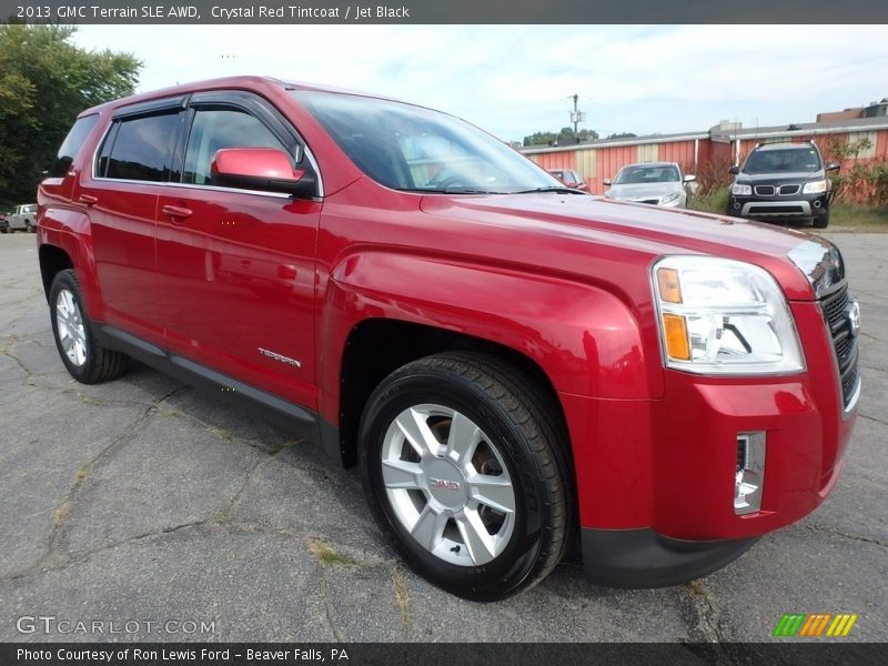 Crystal Red Tintcoat / Jet Black 2013 GMC Terrain SLE AWD