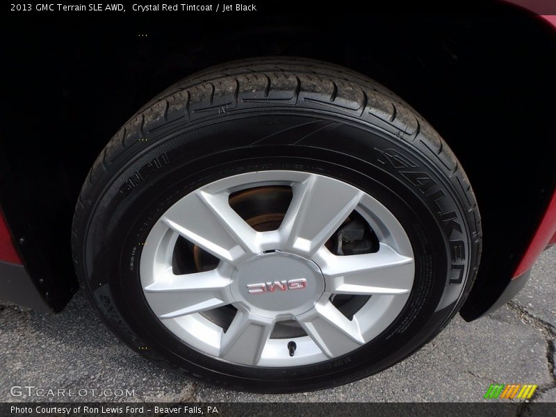 Crystal Red Tintcoat / Jet Black 2013 GMC Terrain SLE AWD