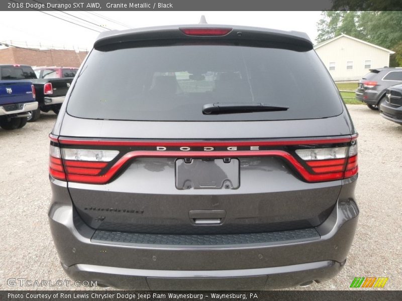 Granite Metallic / Black 2018 Dodge Durango SXT AWD