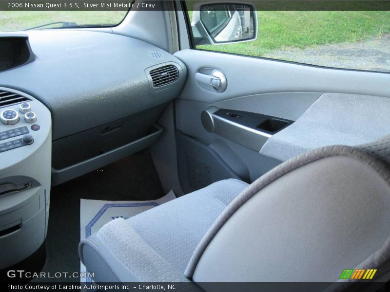 Silver Mist Metallic / Gray 2006 Nissan Quest 3.5 S