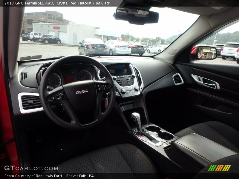 Crystal Red Tintcoat / Jet Black 2013 GMC Terrain SLE AWD